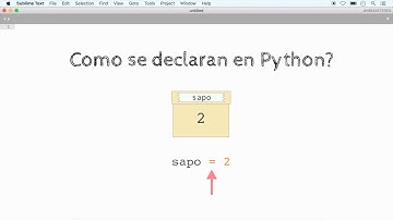 Que es una variable en Python