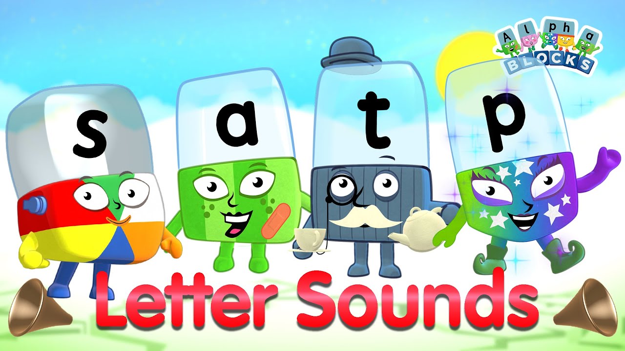 BacktoSchool Phonics Letter Sounds SATP Level One Alphablocks