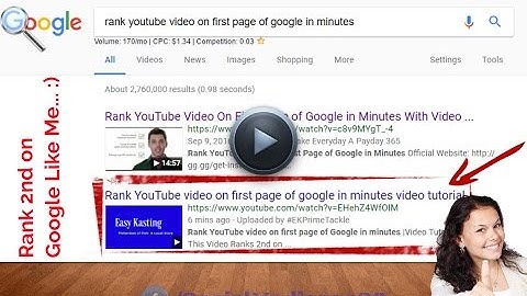 Rank YouTube Video on First Page of Google in Minutes Using Video Wave 2017