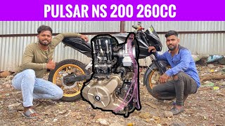 WE BUILT PULSAR NS200 260cc!!!! | (part-2)