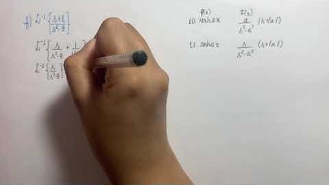 Aula 19 - Transformada Inversa de Laplace - Parte 1