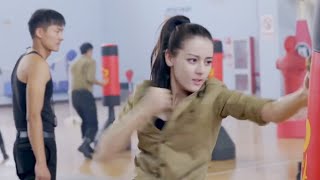 Kung Fu girl practice boxing all day night for fear losing but 1 phrase of opponent warmed her heart