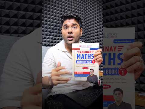 Selection Book for SSC Maths By Abhinay Sharma #shorts #selectionbook #ssc #abhinaysharma