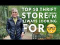 ✔️ My TOP 10 Items to Hunt for at the THRIFT STORE | Linda Vater