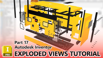 EXPLODED Views Preparation in Autodesk Inventor for BEGINNERS