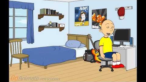 Caillou Makes A Website While Grounded