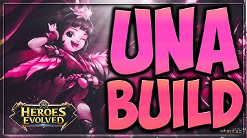 HEROES EVOLVED - UNA BUILD | GAMEPLAY | Unstoppable Demon Girl