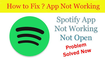 How to fix spotify app not working / not open | Unfortunately Spotify app has stopped | AllTechapple
