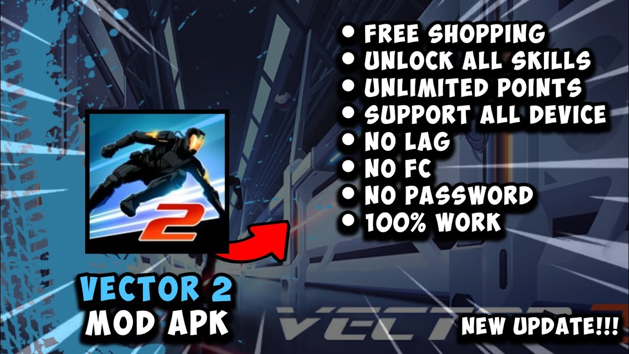 VECTOR 2 MOD APK [ NO PW ] NEW UPDATE!!!