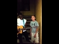 15 yr old bronx boy with amazing voice must see.