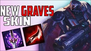 *NEW* GRAVES PRAETORIAN SKIN.. SEASON 9 FULL LETHALITY JUNGLE GRAVES