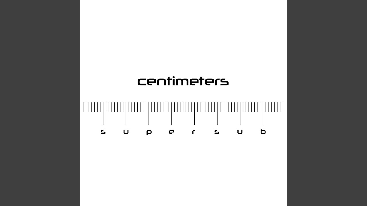 Watch Centimeters on YouTube Watch Centimeters on YouTube