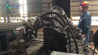 Welding tag robot - tagging labels for steel bars