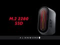 Replace M.2 2280 solid-state drive on Alienware Aurora R13 or Alienware Aurora Ryzen Edition R14