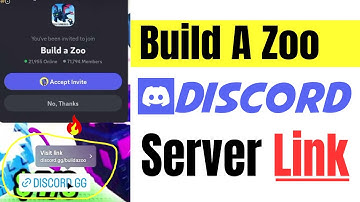 Build A Zoo Discord Server Link