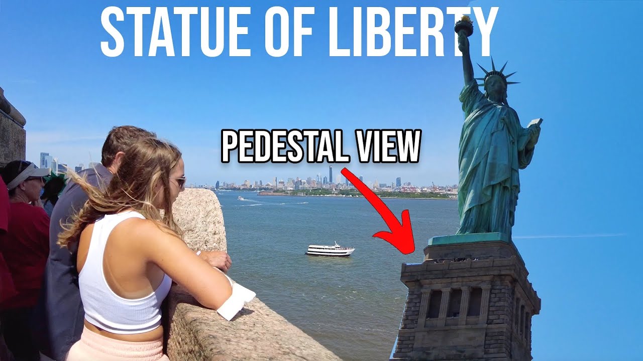 statue of liberty tour with pedestal access