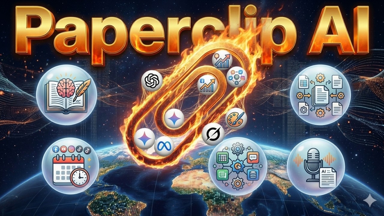 Paperclip AI Overview - The Ultimate How To Use Paperclip AI Agent ...