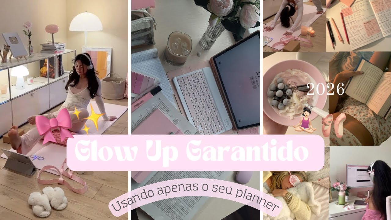 Seu planner vai te tornar na sua MELHOR VERSÃO em 2026 💖 | organização, lds e lda 