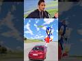 Cars vs Sonic characters 😱🥶🔥 #shorts #beamng #beamngdrive