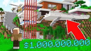 AKHIRNYA BAPAK GILE BISA BELI RUMAH MEWAH TERCANGGIH SEMUANYA OTOMATIS DI MINECRAFT!