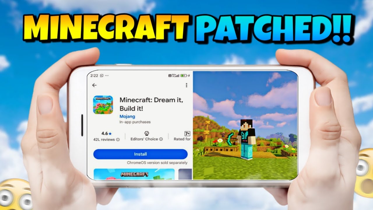 How to Download Minecraft FREE🤩on Android (New Update ✅)