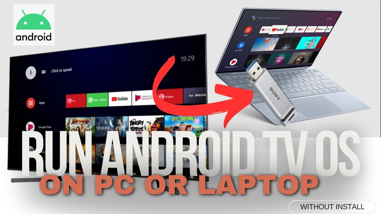 How to Run Android TV OS on PC or LAPTOP, Installation Guide and Quick Review YouTube
