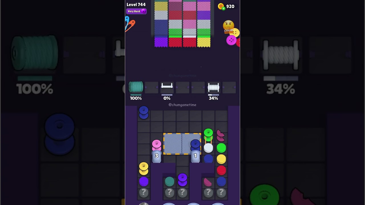 Knit Out - All Levels Solution - Level 744