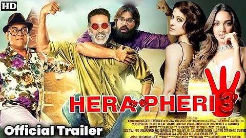 Hera Pheri 3 Comedy First Look | Akshay Kumar, Paresh Rawal, Suniel Shetty, John Abraham
