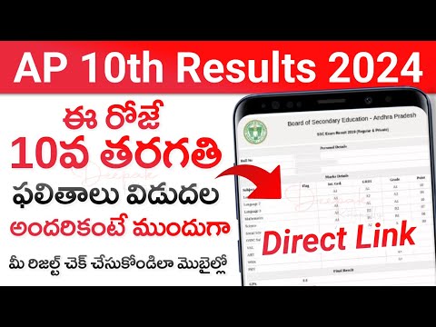 AP 10th Class Results 2024 Today 