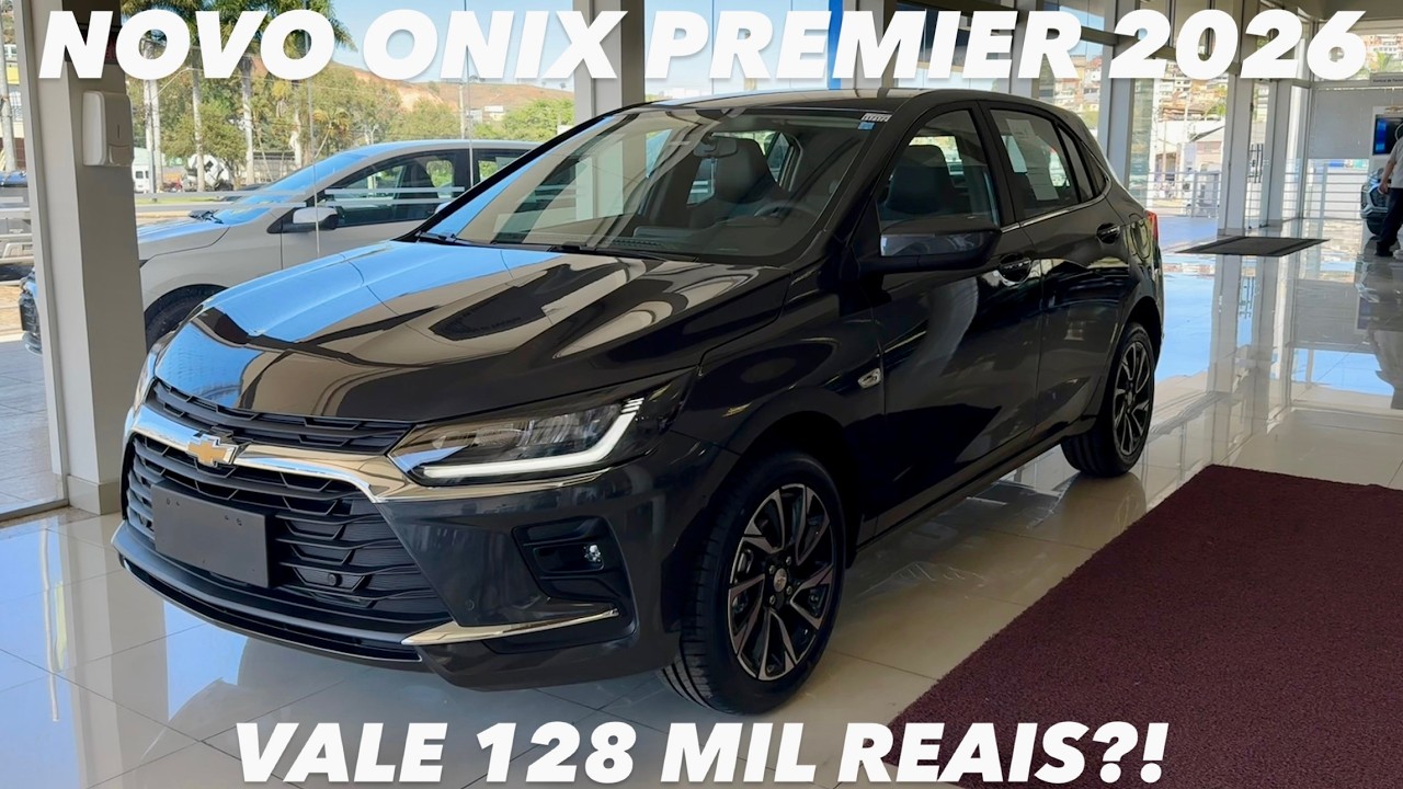 Avaliação Novo Onix Premier 2026 - Em Detalhes!! (4K)