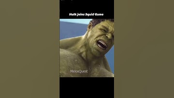 Hulk joins squid game 😱 #hulk #squidgame #squidgame2 #marvel