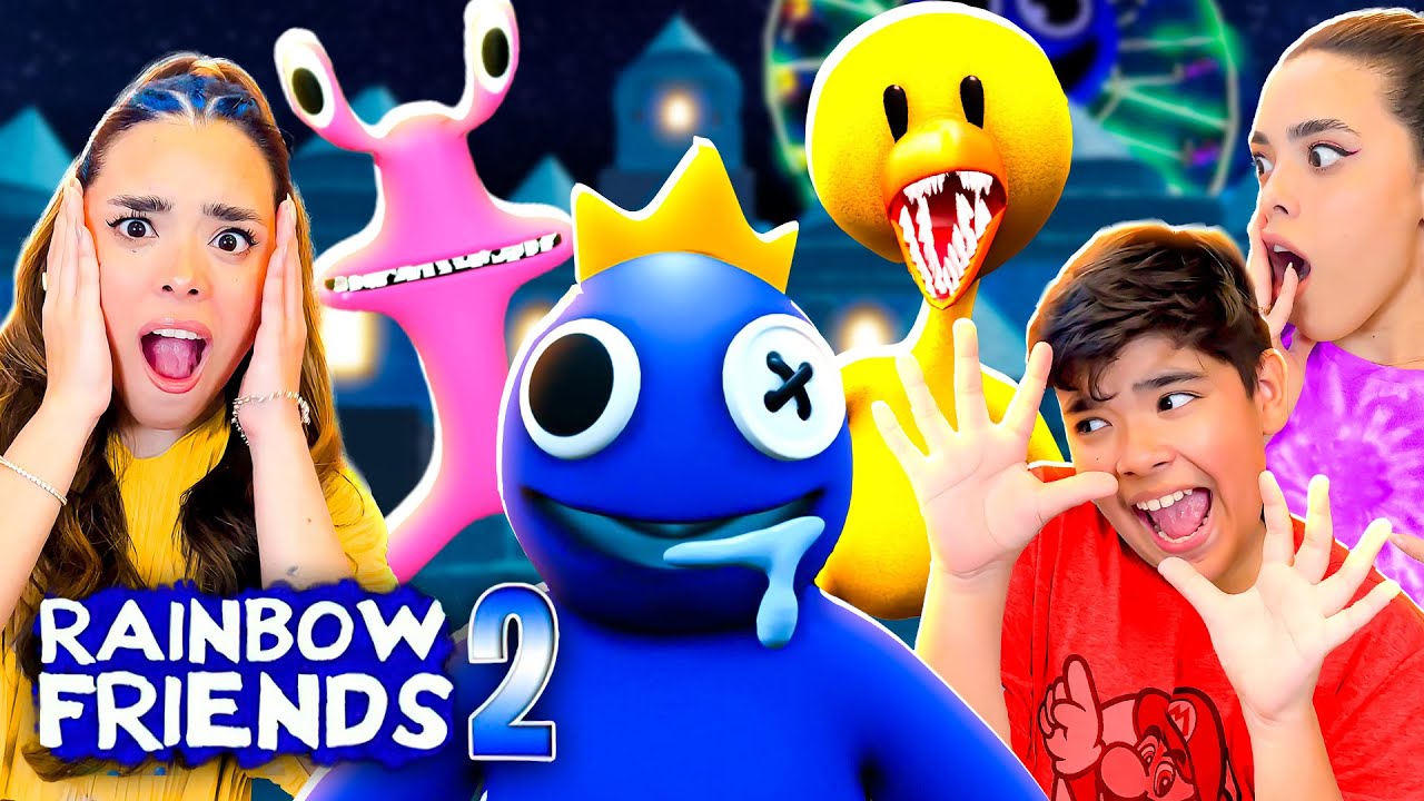 JOGANDO o NOVO RAINBOW FRIENDS 2 FINALMENTE !! (FINAL