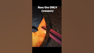 Best Rare Ore Only Weapon In The Forge 🌋⚔️ #roblox #theforge