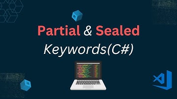 C Sharp(C#) Concepts | Partial Class | Sealed Keyword (Sealed Class, Sealed Method) | VS 2022.