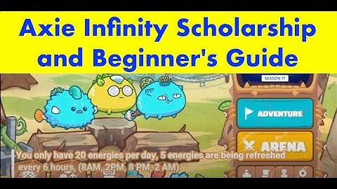 Axie Infinity Scholarship and Beginner