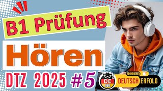 B1 Hören Dtz Training 2025 Deutsch-Test Für Zuwanderer Übung