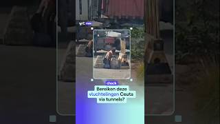 Thumbnail for Zijn dit vluchtelingen die van Marokko Ceuta binnenraken via tunnels? #vrtnwscheck #ceuta #marokko