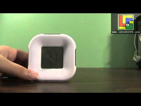4 - sided clock from LED Shoppie