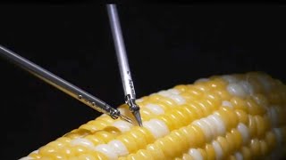 Sony's  New Microsurgery Robot Shows it's Precision by Stitching a Corn Kernel #robotics #technology