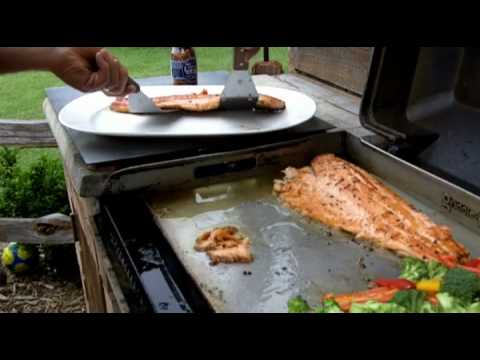 That's the Best! Steelhead Dinner on the Griddle-Q
