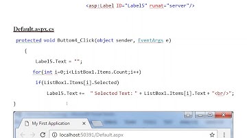 WEB APPS WITH ASP DOT NET  PART 2 | DROP DOWN, LIST BOX, CHECK BOX GROUP | CHINTAN NAGRECHA | AIT