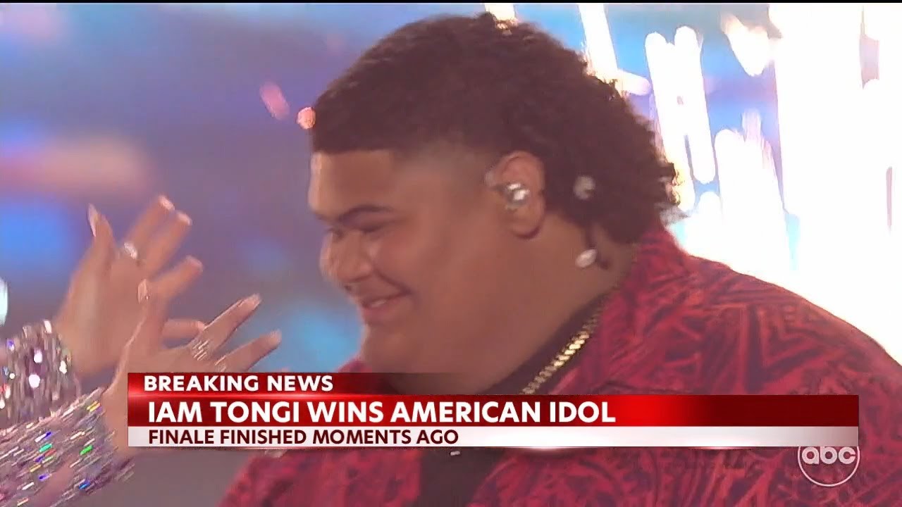 ⁣Family, friends celebrate on Oahu's North Shore after Iam Tongi wins American Idol