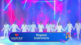 Lazada 11.11 Super Show X Seventeen [Anyone] Live Performance