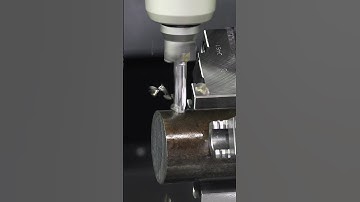A single tool for machining of the counterbore hole! #shorts #viral #cnc #machine #engineering