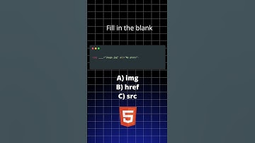 What attribute loads your image?  #HTMLQuiz #CodeSmarter #FrontendTips #LearnHTML  #devforall