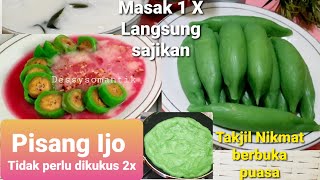 Resep Pisang ijo khas Makasar | Takjil Berbuka Puasa |Sekali masak Sajikan screenshot 2