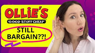 Is BARGAIN OUTLET - OLLIE'S - still cheap?! Full review | SHOP WITH ME.