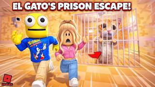 ON DOIT ÉCHAPPER A EL GATO'S ! (😺 EL GATO'S PRISON RUN! (Obby)