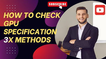 How to Check Your GPU Specs: 3 Easy Methods! AZM Computers hardware sales and services
