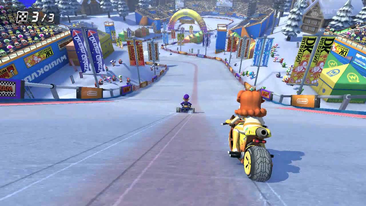 Wii U Mario Kart 8 Mount Wario YouTube